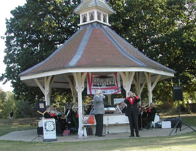 bandstand in Ipswich
